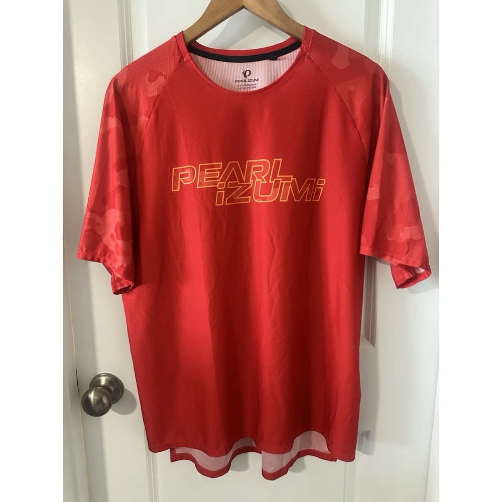 Pearl Izumi Men's Red Cycling Tee Large